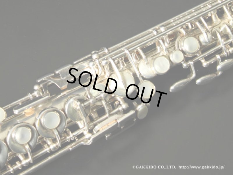 H.SELMER Mk VI Soprano Sax Silver Plated 1975年製 Serial No：245XXX 【Vintage】  - ヴィンテージサックスショップ Sax Fun