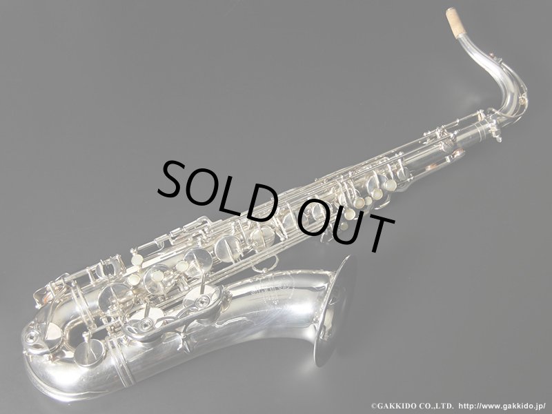 H.SELMER Mk VI Tenor Sax Silver Plated 1959年製 Serial No：82XXX 【Vintage】 -  ヴィンテージサックスショップ Sax Fun