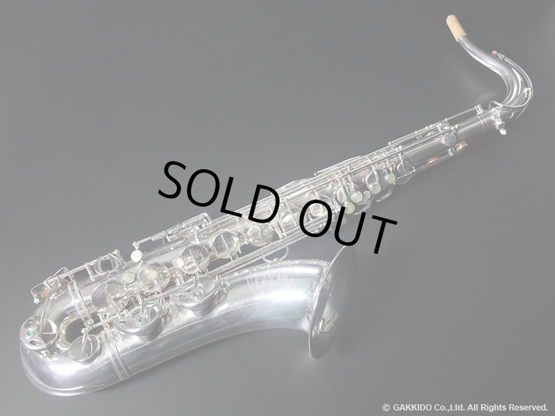 H.SELMER Super Balanced Action Tenor Sax Silver Plated Serial No：43XXX  【Vintage】 - ヴィンテージサックスショップ Sax Fun