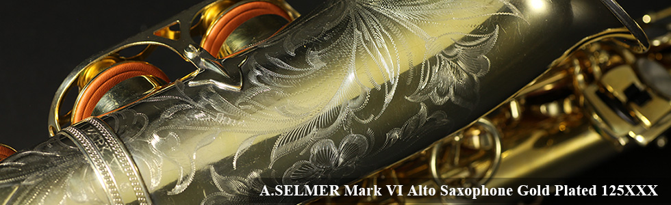 A.SELMER Mark VI Alto Sax Serial 125XX